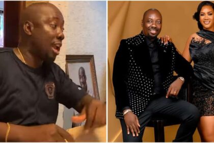 I brought your dad to Abuja for the first time, he's not rich - Obi Cubana tells wife during heated argument