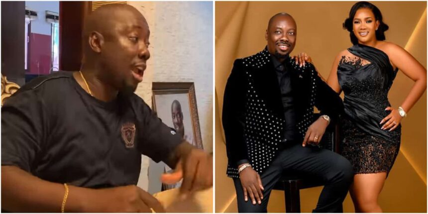 I brought your dad to Abuja for the first time, he's not rich - Obi Cubana tells wife during heated argument