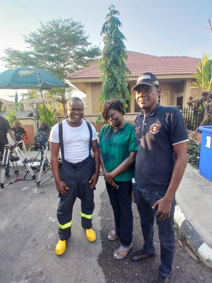 Funke Akindele Collaborates With Lagos Fire Service In Upcoming Movie