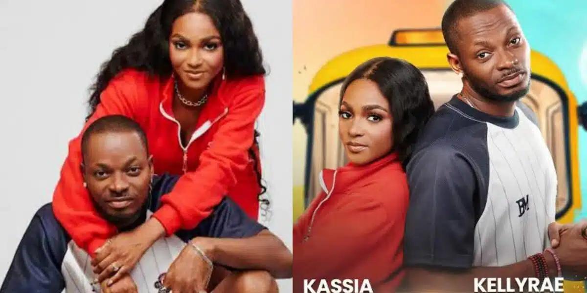 "If we comot from this house eh, you go too shout" – Kellyrae teases wife Kassia