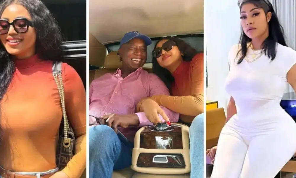 Regina Daniels responds to Angela Okorie's comment about her marriage