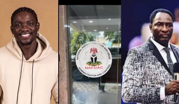 VeryDarkMan Takes Pastor Fufeyin's Healing Products To NAFDAC For Scrutiny, Files Petition