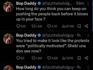 “You Can’t Turn Deaf Ear” - Falz Urges Tinubu To Address National Protests Before It's Too Late