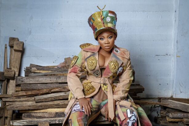 Actors gush over Wumi Toriola’s stunning outfit after Queen Lateefah movie premiere