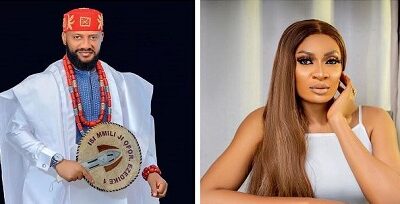 May is Busy Bagging Endorsement Deals – Fans Slam Yul Edochie For Celebrating Over 1.5 million Views on Facebook in 24 Hours