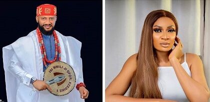 May is Busy Bagging Endorsement Deals – Fans Slam Yul Edochie For Celebrating Over 1.5 million Views on Facebook in 24 Hours