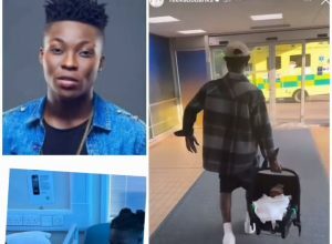 Singer, Reekado Banks Welcomes First Child Same Day He L0st His Mum 2 Years(VIDEO)