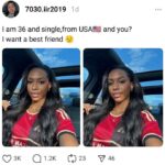 36-year-old single US lady announces her search for a partner