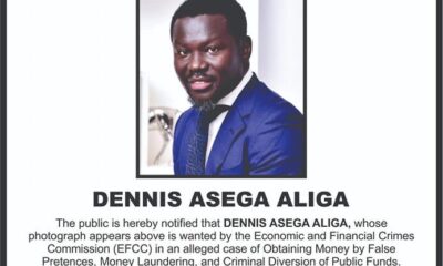 EFCC declares Asega Aliga, Teleology Holdings CEO, wanted