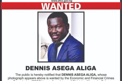 EFCC declares Asega Aliga, Teleology Holdings CEO, wanted