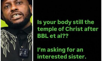 Is your body still the temple of Christ after BBL? – Comedian I Go Save asks women who have undergone bum surgery