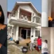 Moment Funke Akindele's new house catches fire during movie shoot