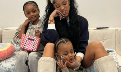 “Pray for them kids”- Offset shades Cardi B’s parenting skills posting their chats online