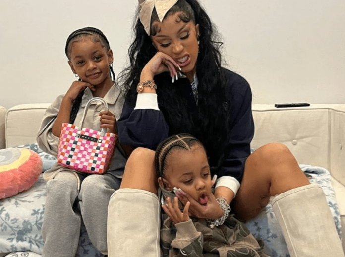 “Pray for them kids”- Offset shades Cardi B’s parenting skills posting their chats online