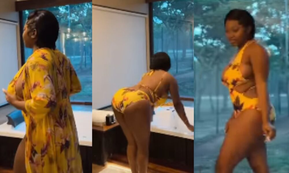 Video of Nigerian big girl, Papaya Ex drops, features huge lions - CNB Cbgist