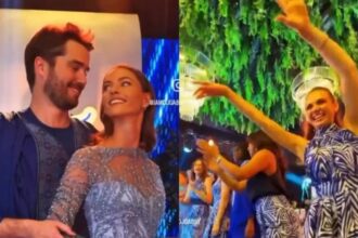 White couple throw Nigerian-themed wedding