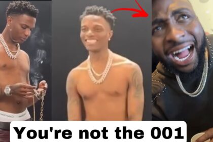 Wizkid drags Davido again unprovoked, Says he can only be 001 in his house