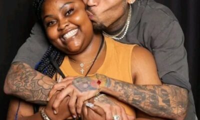 Zambian man files for divorce from wife over photo of Chris Brown kissing his wife’s cheek