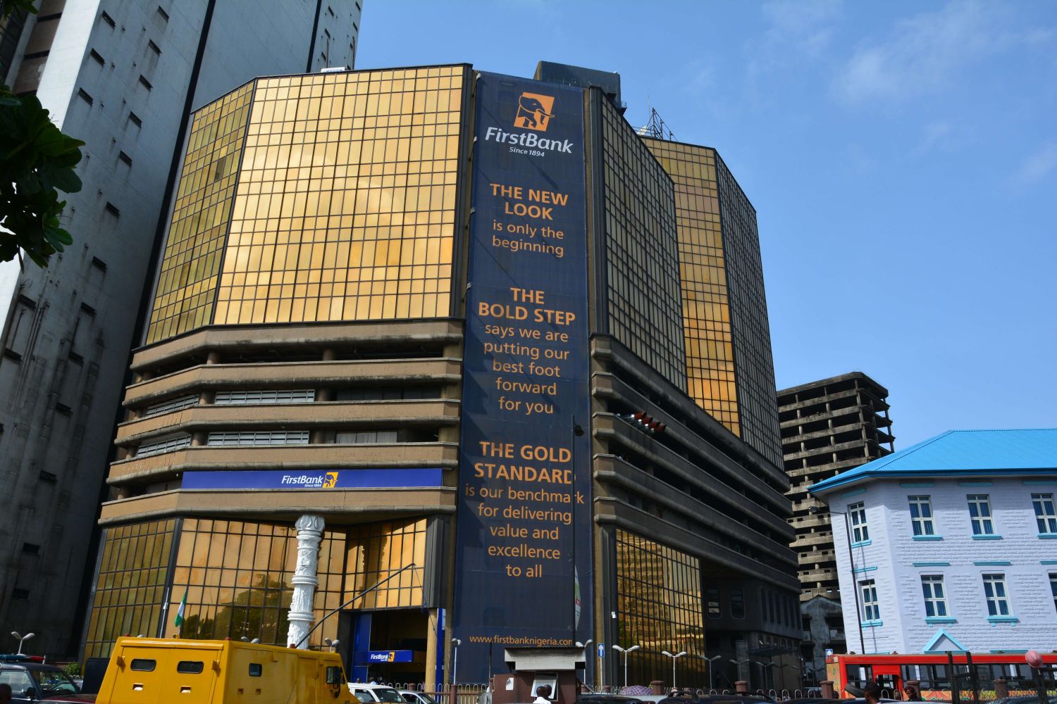 First Bank headquarters in Lagos