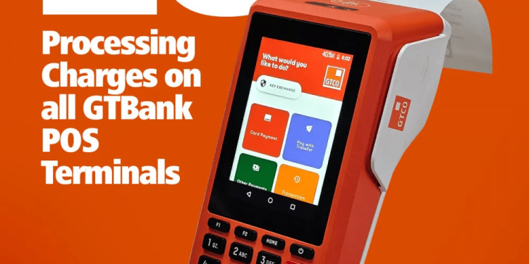 Zero Processing Fee: GTBank Removes POS Processing Fees to Support Businesses