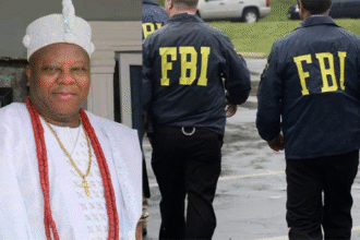 Joseph Oloyede and FBI agents