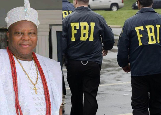 Joseph Oloyede and FBI agents