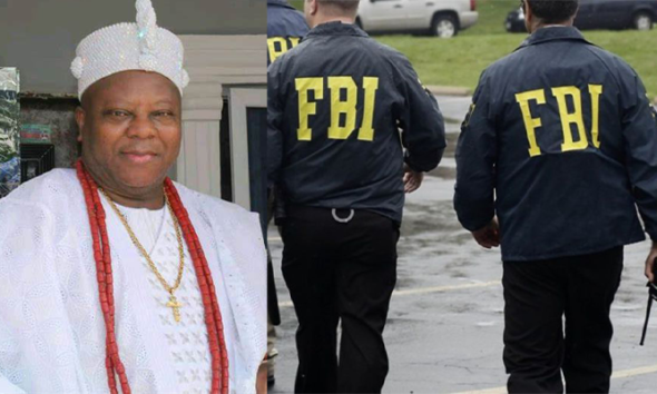 Joseph Oloyede and FBI agents