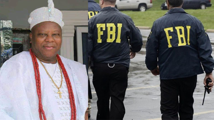 Joseph Oloyede and FBI agents