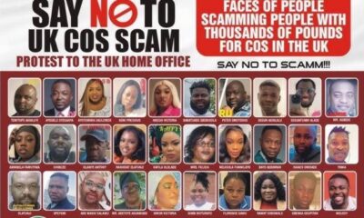 Nigerians in UK protest visa scams, call out 30 suspects