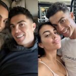 Cristiano Ronaldo and his girlfriend, Georgina Rodríguez