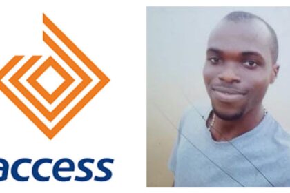 Photo collage of Access bank logo and the randy staff