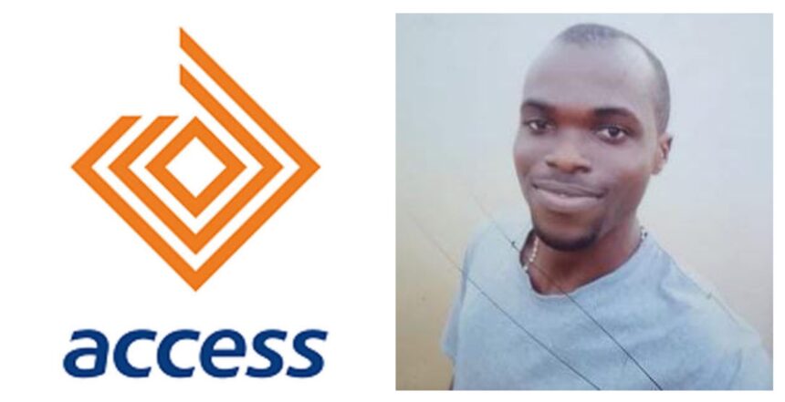 Photo collage of Access bank logo and the randy staff