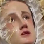 Virgin Mary statue