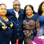 Pastor Joseph Apata and his 3 wives