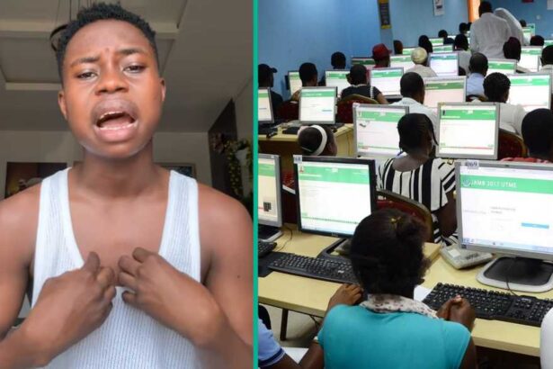 Photo Collage of Peller and JAMB candidates