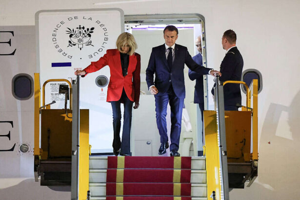 Macron slapped by wife in Vietnam, goes viral