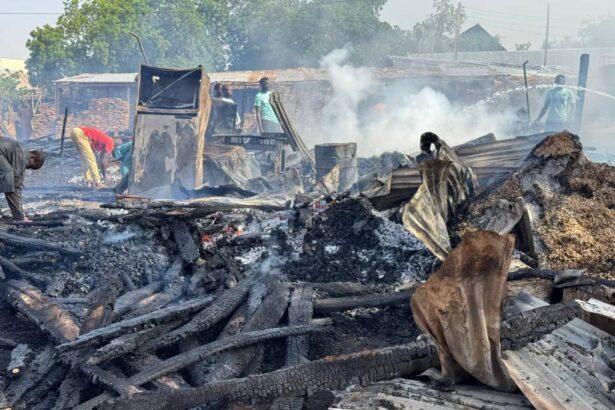 Fire Razes Kara Market, Destroys Shops, Goods in Kebbi