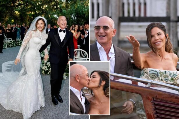 Jeff Bezos, Lauren Sánchez wed in star-studded Venice ceremony