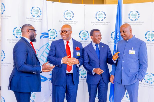 Akpabio addresses World Conference of Speakers in Switzerland