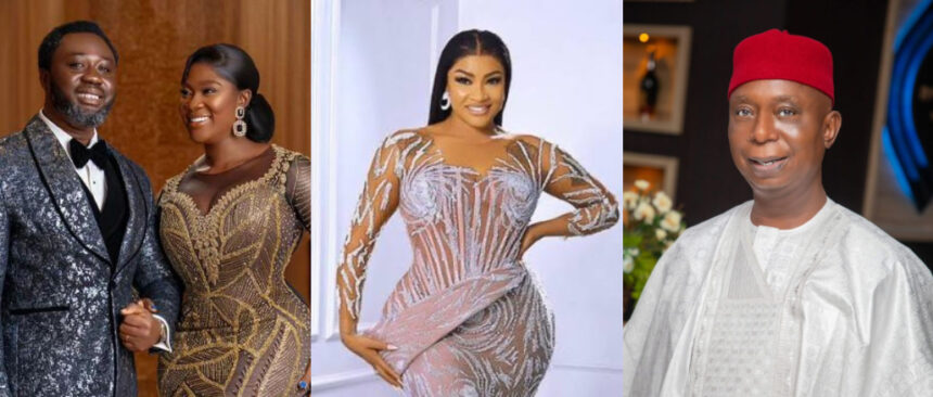 Angela Okorie Issues Apology To Mercy Johnson and Hubby, Ned Nwoko, Ignores Regina Daniels