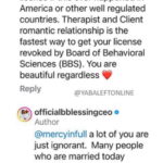 Blessing CEO Fires Back at Critic Over Claims She’d Lose License Abroad for Dating Client