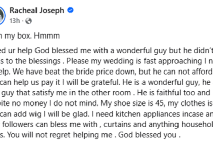 Bride-to-Be Asks Stranger for Help Paying Her Bride Price and Wedding Expenses
