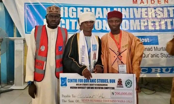 BUK Wins Maiden Nigerian Universities Qur’anic Recitation Competition