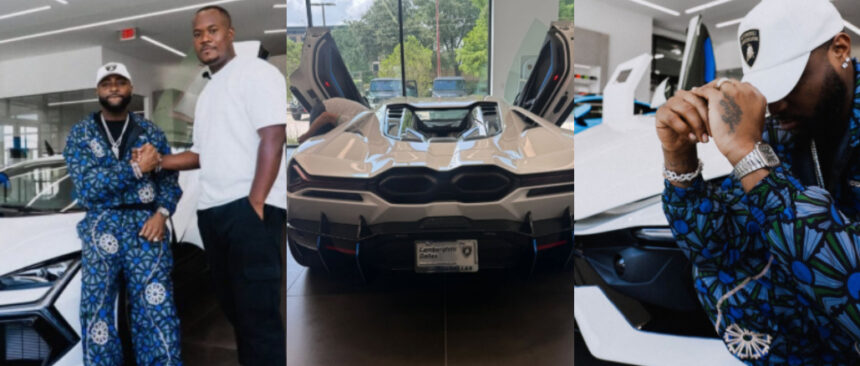 Davido Buys Custom Lamborghini Revuelto Worth Over $600K