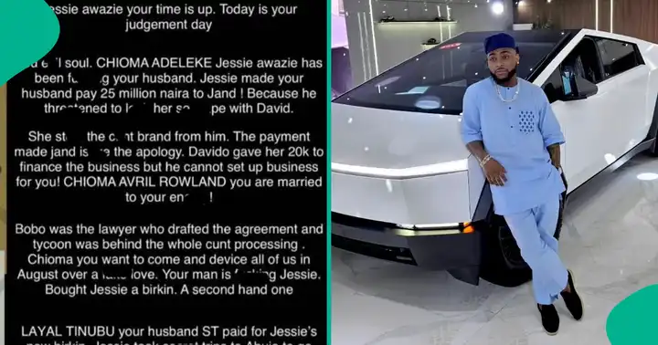 Davido Reportedly Cheats On Chioma One Month To White Wedding