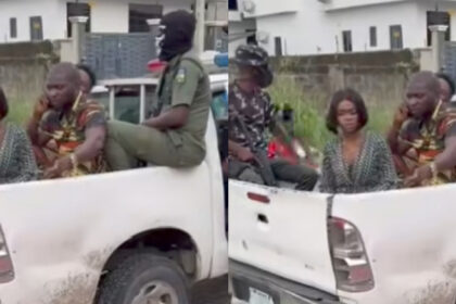 Drama as Police Crash Nollywood Set, Arrest Lead Actors Mid-Shoot
