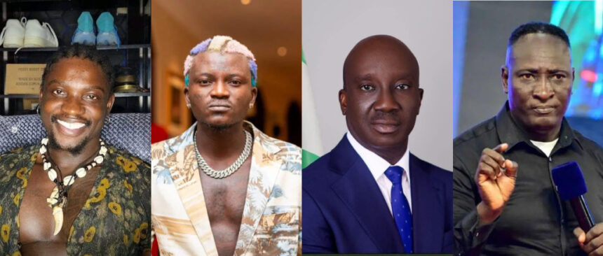Drama Unfolds As VeryDarkMan Drags Portable, Governor Okpabelo, And Fufeyin In New Diss Track