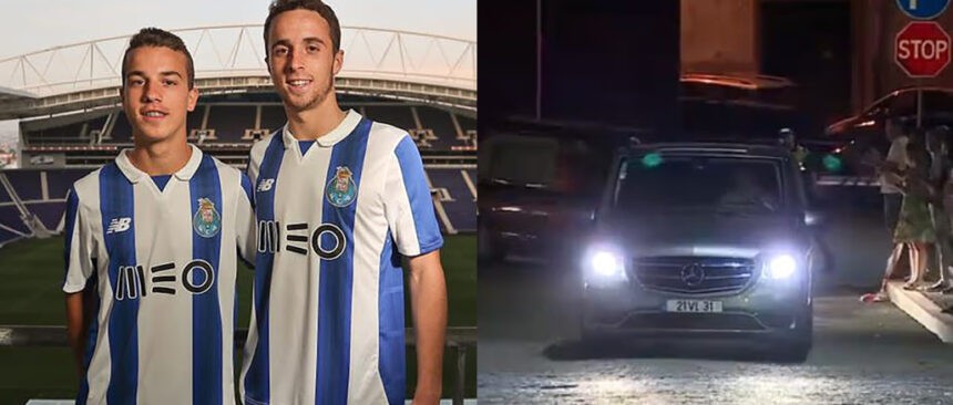 Emotional Scenes as Diogo Jota and Brother’s Remains Arrive for Funeral in Portugal