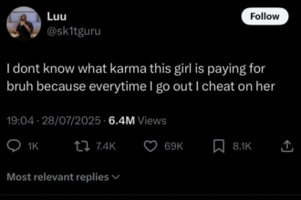 “Every Time I Go Out, I Cheat On Her”- Man Explains Why He Cheats Repeatedly