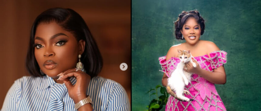 Funke Akindele And Toyin Abraham End Rumored Feud Online, Fans React